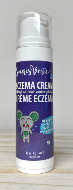 Crème Eczéma à l'avoine colloïdale- Souris verte